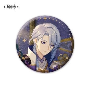 【正規品】原神 二次元周辺 公式谷逸話シリーズ バッジ色紙 ナビレットモデル|undefined
