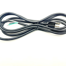 廠家 美式插頭電源線智能機械設備 UL美規三插電源線 美標延長線