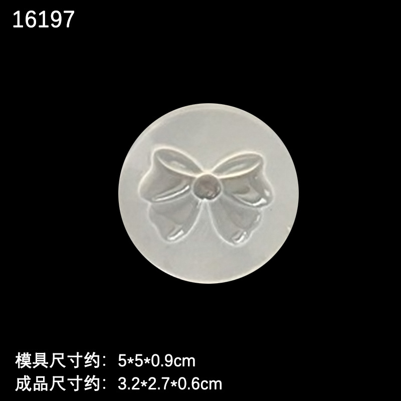 Espejo múltiple animal elefante pez cola arco conejo amor AB epoxi DIY accesorios de joyería hechos a mano