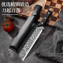 网红户外露营分割刀杀猪宰牛羊分割刀家用菜刀不锈钢斩骨刀阳江