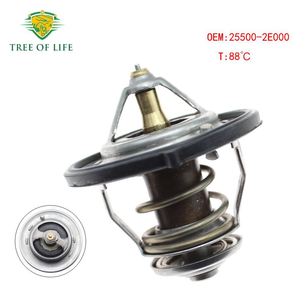 25500 - 2E000 para termostato de refrigerante de motor Kia moderno