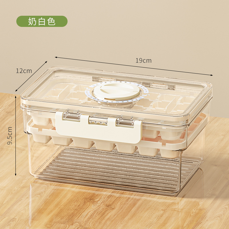 Fabricación de hielo Refrigerador doméstico Cubitos de hielo caseros Caja de hielo Molde de hielo Congelado artefacto de cubitos de hielo de grado alimenticio