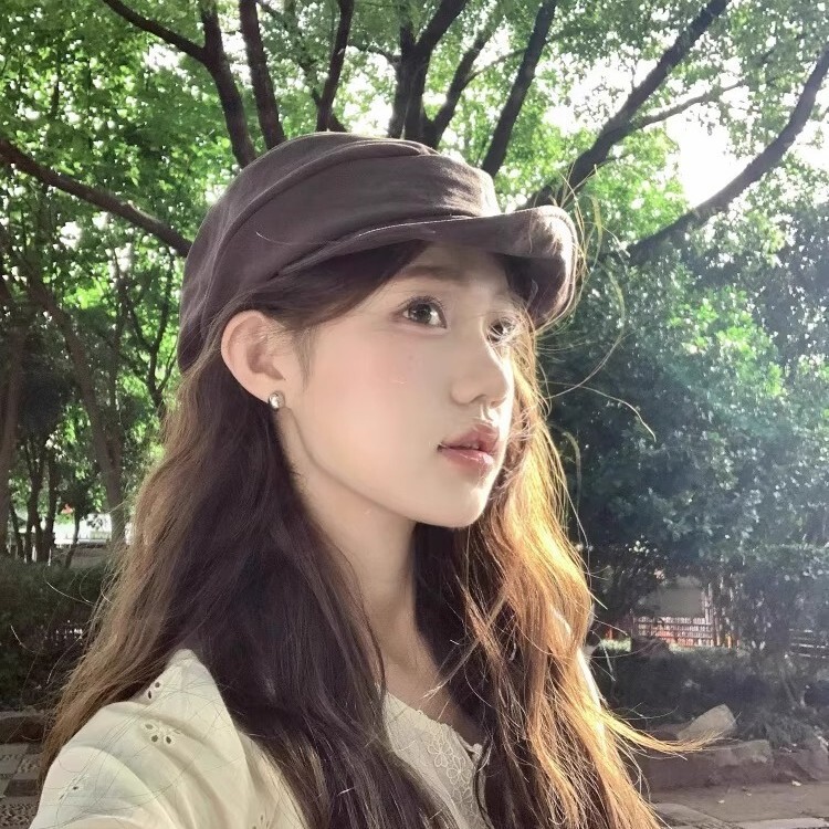 莱赛尔材质山本风纯色堆叠贝雷帽子日系文艺百搭显脸小休闲画家帽|undefined