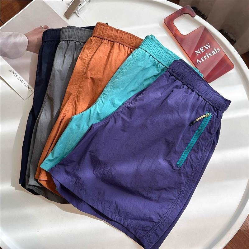 Dopamine Color Matching Men's and Women's Couple Style Lightweight Breathable Waterproof Quick-Drying Sports Shorts Beach Pants Hiking and Mountaineering Dopamine Color Matching Men's and Women's Couple Style Lightweight Breathable Waterproof Quick-Drying Sports Shorts Beach Pants Hiking and Mountaineering