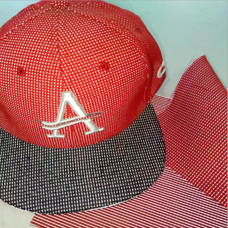 反光满天星面料鞋服帽子面料反光布料 高亮反光丝线编织布现货