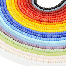 6-8mm玻璃光面桶珠圆珠水晶珠手工diy耳环手链串珠材料配件厂家批