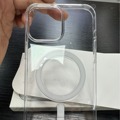 适用iPhone苹果 15 promax透明带动画磁吸手机壳14 pro全pc保护套