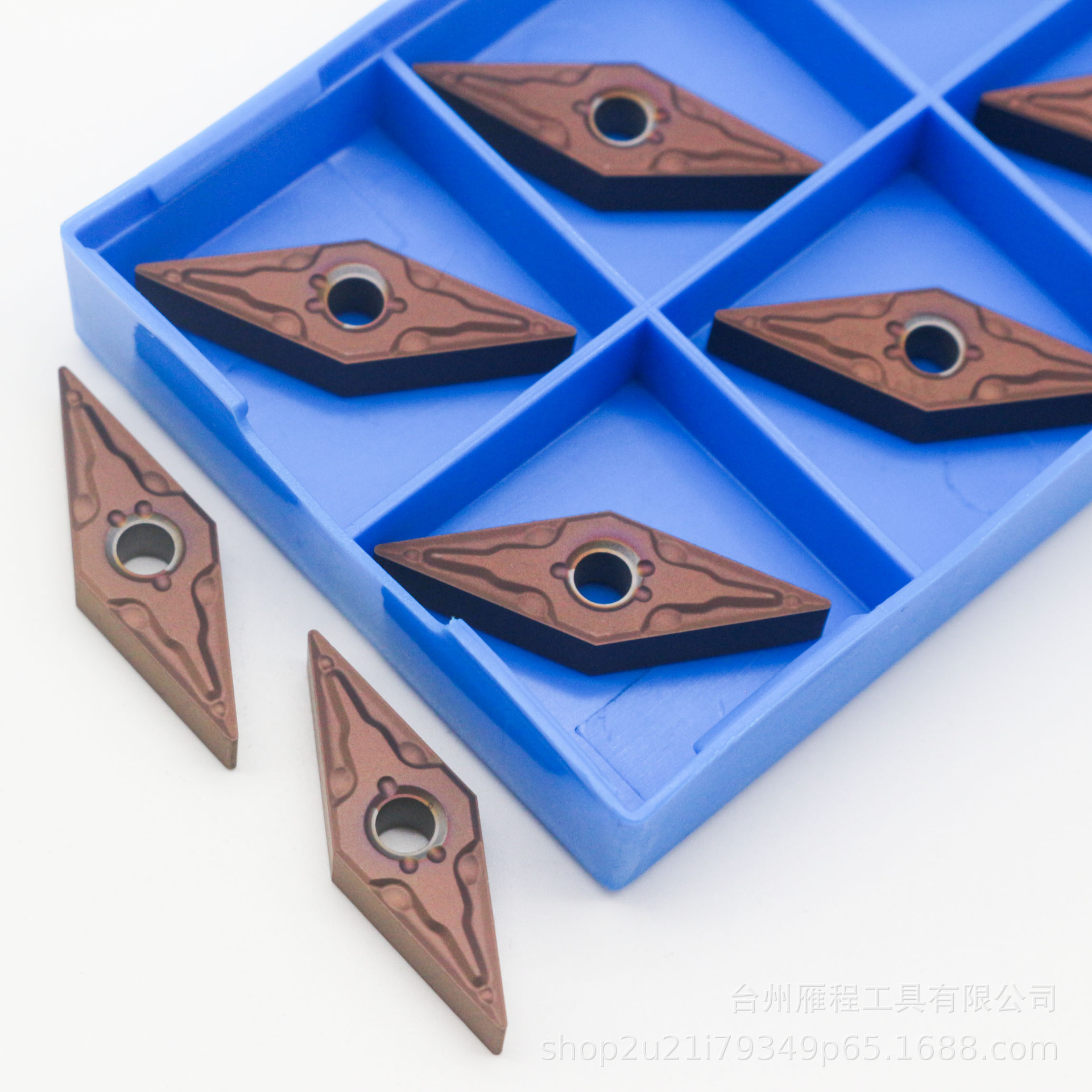 跨境 外贸批发 菱形数控车刀片 VNMG160404/08 -MA 硬质合金涂层