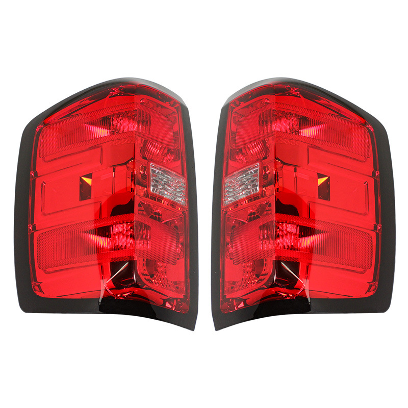 Aplicable a Chevrolet 14 - 18 Silverado luz trasera modelo plano de ensamblaje de halógeno original de Solod