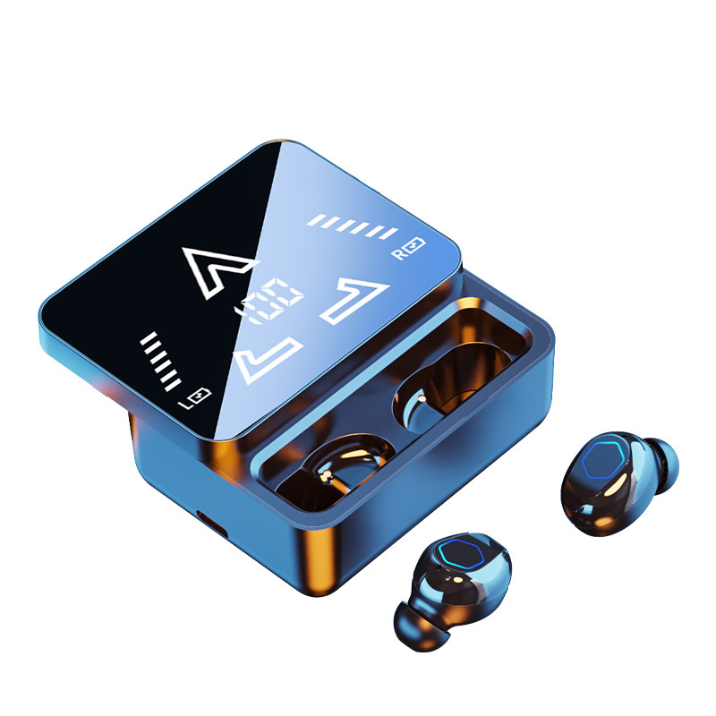 M48PRO Bluetooth ヘッドセット デジタル ディスプレイ プッシュ カバー 144 言語 AI 翻訳 TWS 長いバッテリー寿命インイヤー タイプ C 新しいスタイル|undefined