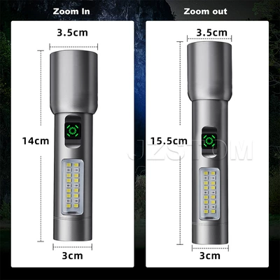 Telescopic Zoom Multifunctional Outdoor – UV fənərlər