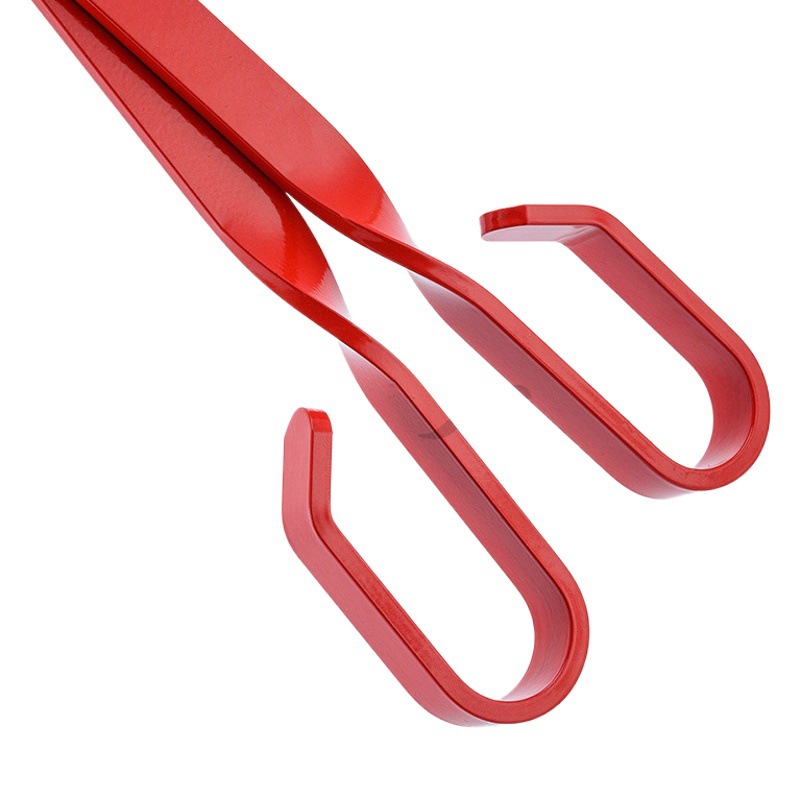 En stock de madera de carbono abrazadera de aluminio abrazadera de clasificación de basura barbacoa parrilla abrazadera multiusos hogar abrazadera herramientas de barbacoa