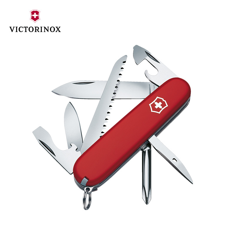 原装正品 维氏瑞士军刀 91mm旅行家1.4613 户外多功能折叠瑞士刀