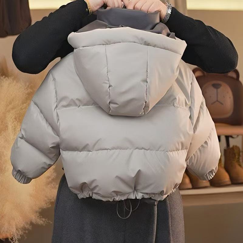 儿童棉服外套冬装新款洋气女童男童保暖加厚棉袄冬季时尚棉衣韩版|undefined