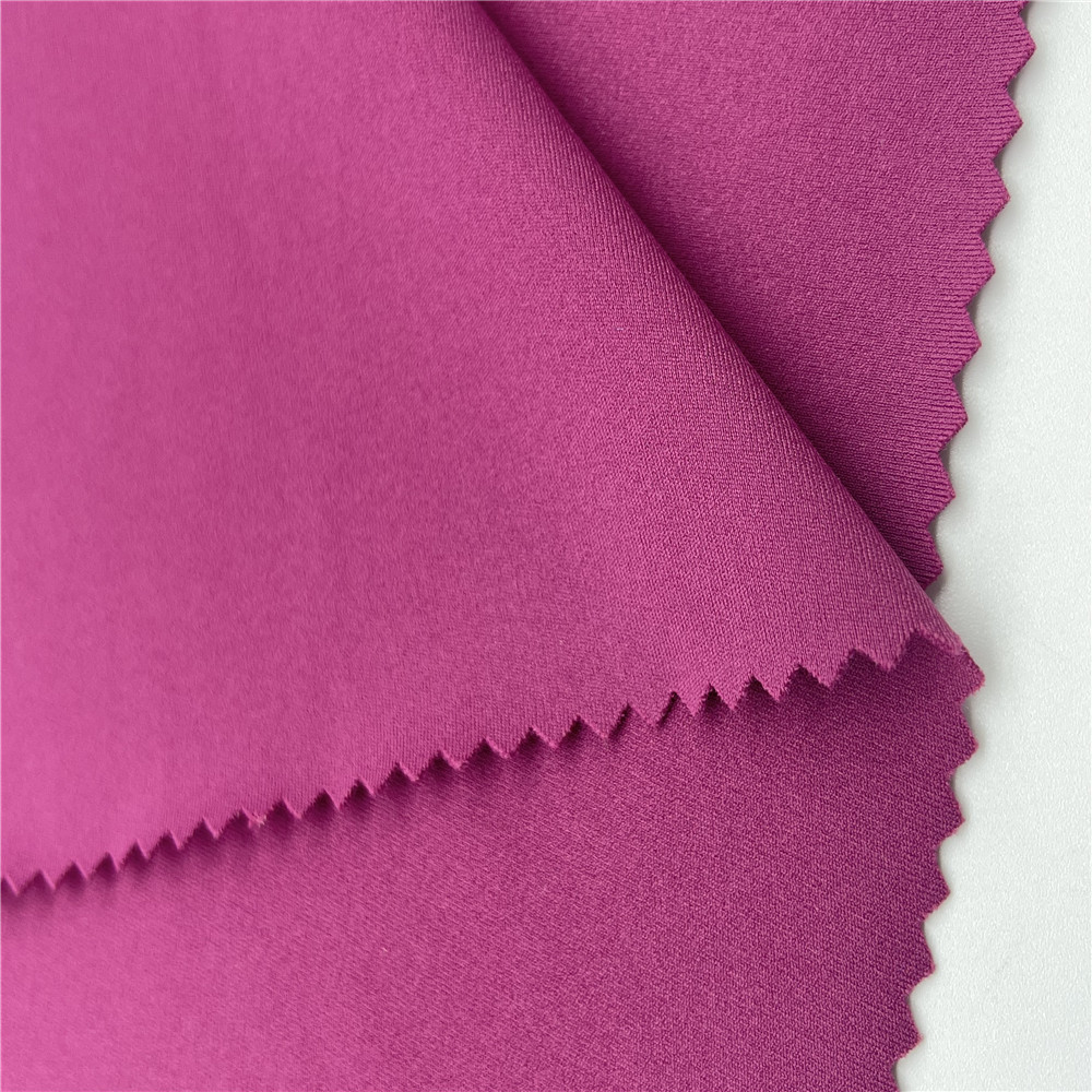 销售贴身瑜伽布 运动面料 透气贴身 双面