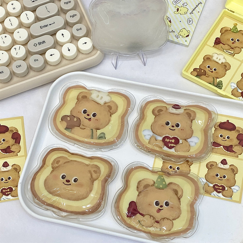 オリジナルのバター熊は熱を割って手を温めます。|undefined
