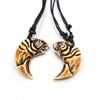 Necklace, pendant, resin, sweater, accessory, tiger, wholesale