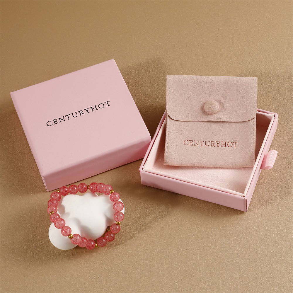 50 PCS/Package Paper Simple Style Classic Style Daily Solid Color Jewelry Boxes display picture 5