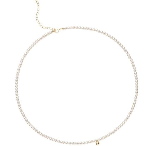 Choker with the same style as Zhong Chuxi, pearl necklace with small pearls, retro and light luxury neck chain for girls 