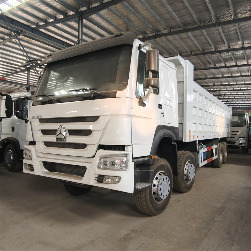 HOWO 371 front four rear eight dump truck cross-border export heavy-duty engineering transport dump truck