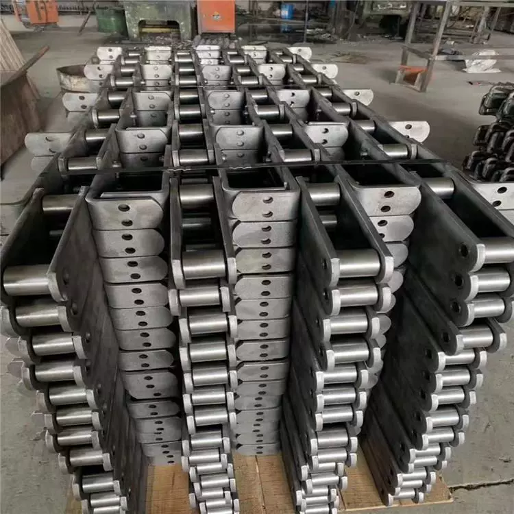Цепь конвейерной цепи для горнодобывающей промышленности, тяговая цепь из углеродистой стали, цепь скребкового погрузчика