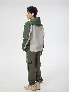 Men's GBT32614 Hard Shell Jacket Women's Windproof Shell Thin Coat