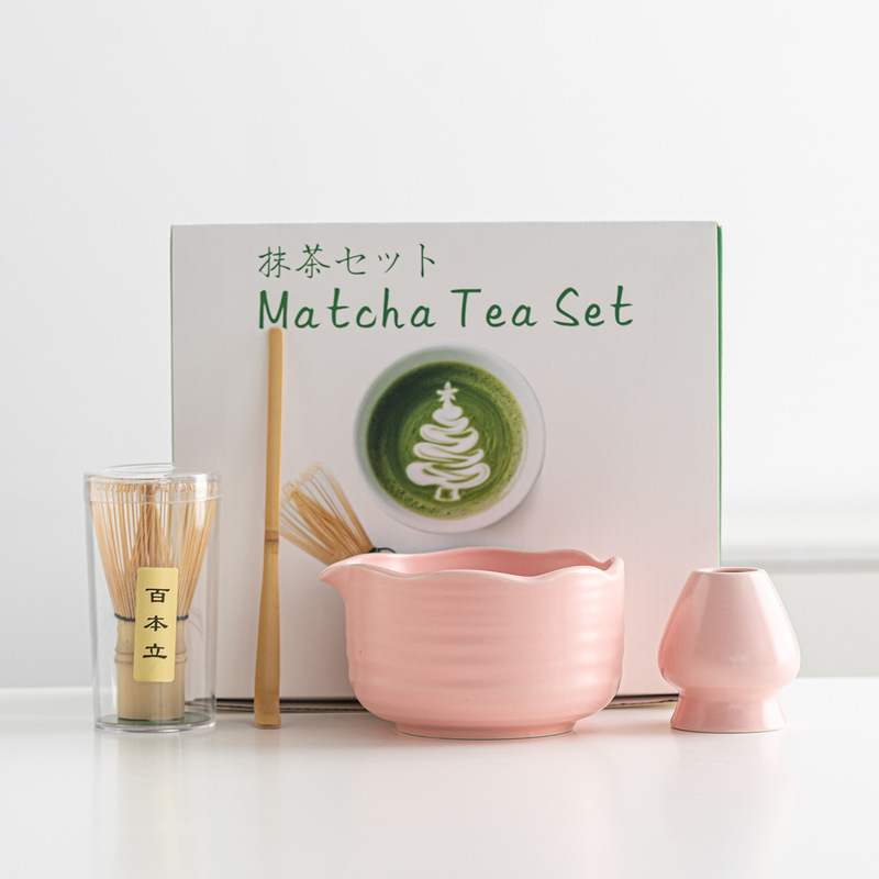 日式抹茶茶具套装陶瓷抹茶碗茶道配件打抹茶工具搅拌器茶筅套装|undefined