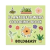 Genuine plant and flower coloring book