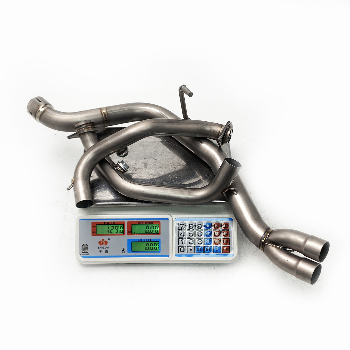 Suitable for Qianjiang Benelli motorcycle TRK702X exhaust pipe modification, TRK702 702X front section exhaust pipe