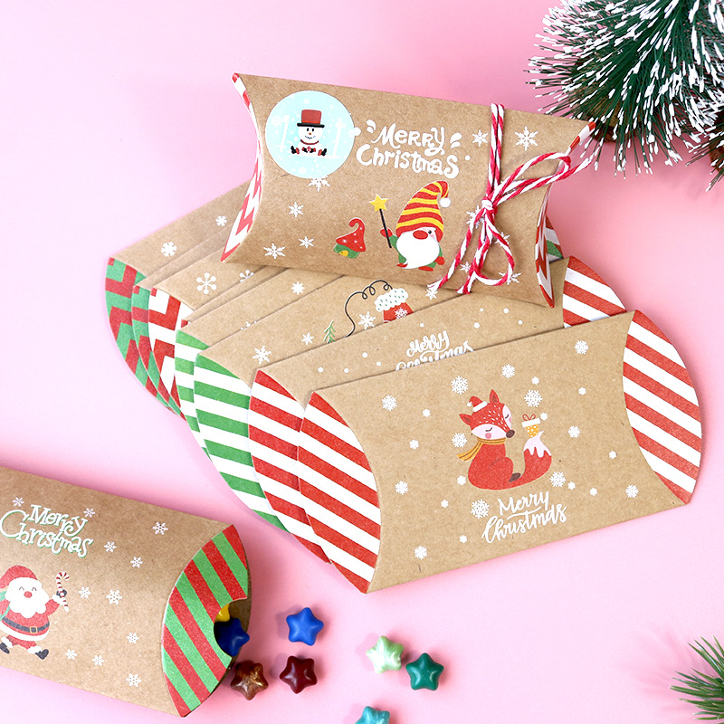 Christmas Cartoon Style Snowman Kraft Paper Party Street Gift Wrapping Supplies display picture 4