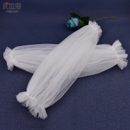 Youlapan AliExpress new product fantasy plain yarn sprinkled with gold yarn bridesmaid bride sleeves dress arm accessories VM10