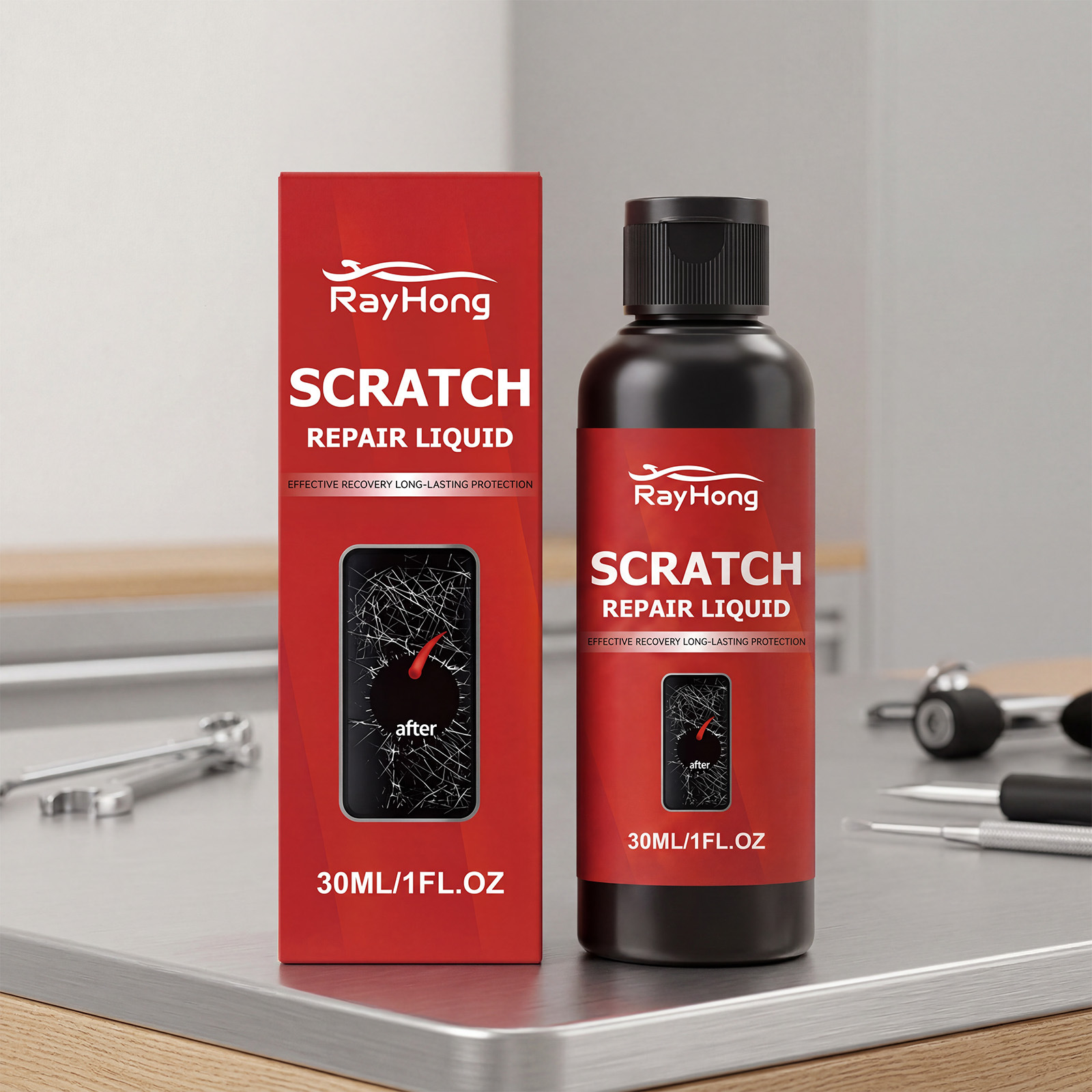 Rayhong Scratch Remover Daily Car Metal Faucet Scratch Removal Cleaning and Polishing Agent