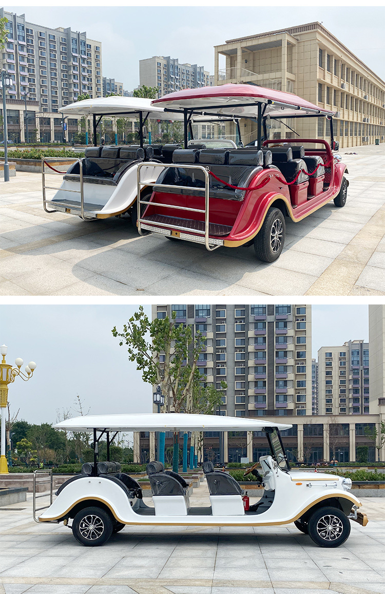 Direct from the manufacturer: Electric vintage car, four-wheel vehicle for real estate sales offices, viewing homes, reception, scenic area tours, and vintage sightseeing