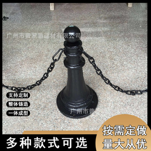 Shenzhen cast iron stop column cast iron octagonal column cast iron Roman column municipal highway isolation pile blocking road barrier