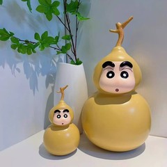 クレヨンしんちゃんの瓢箪の置物福禄小新さんの手作りのアイデアです。