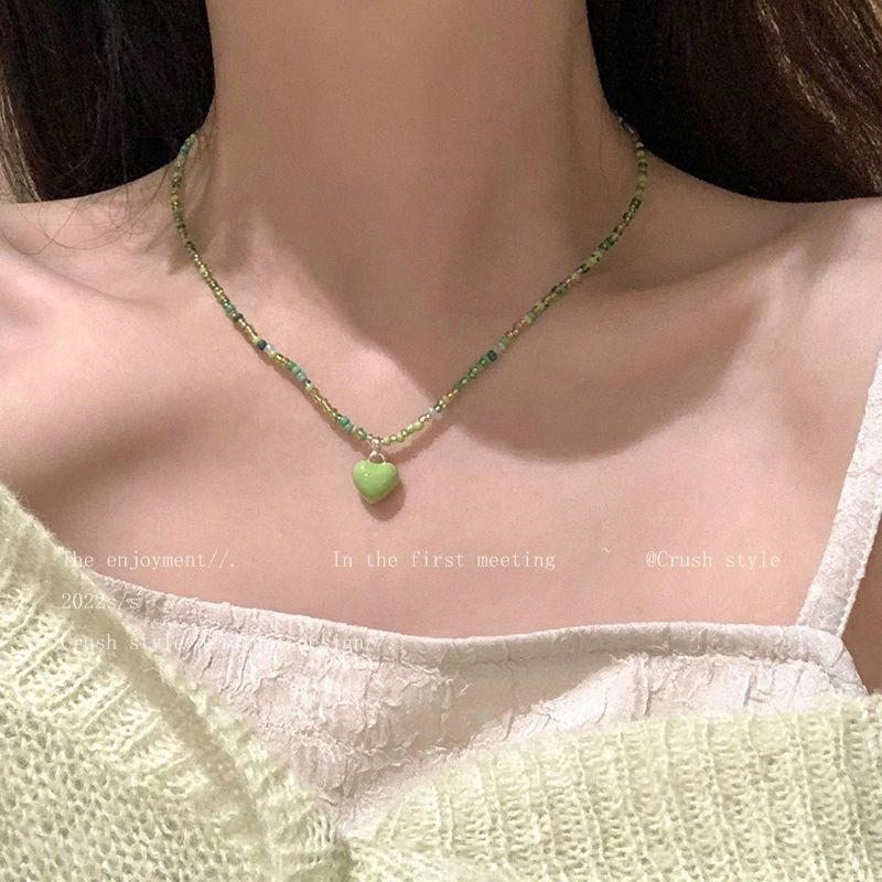 1#러브 비즈 목걸이