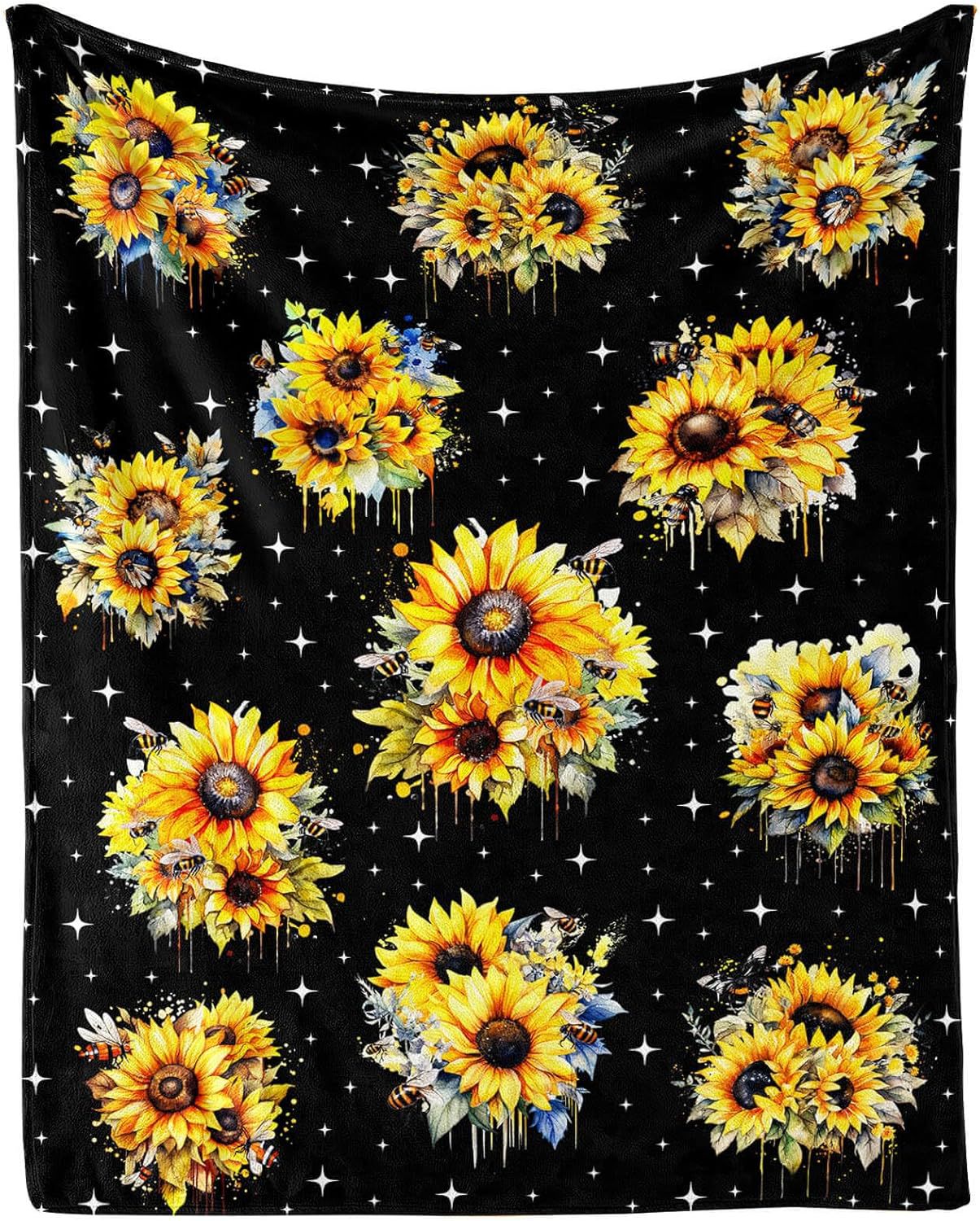 Homieblanket Sunflower Blanket for Boys Girls