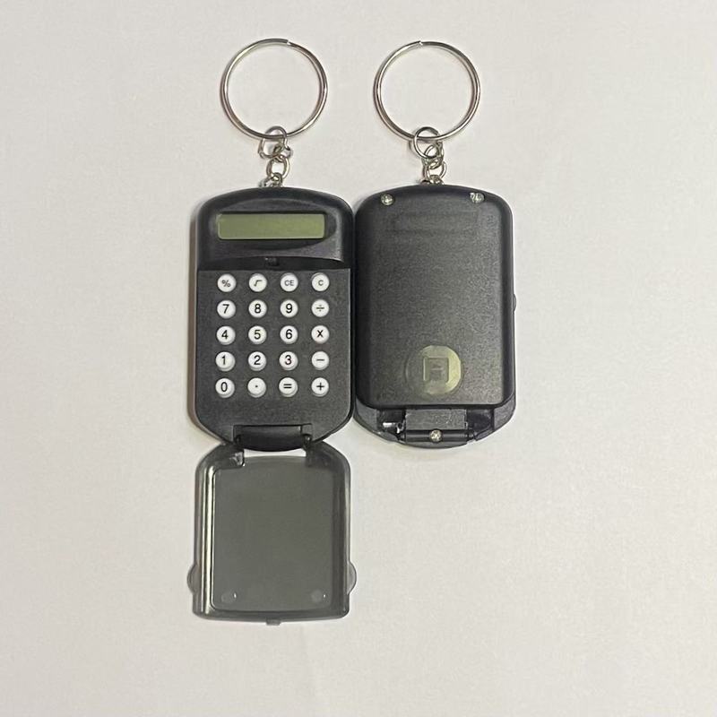ホットスタイル卸売新しいユニークなかわいいミニ透明フリップ電卓便利なポータブル学生コンピュータギフト|undefined