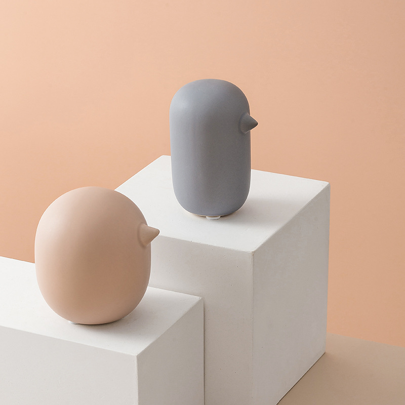 Lindo moderno fresco de cerámica pájaro animal habitación los niños dormitorio escritorio la computadora decoración adornos