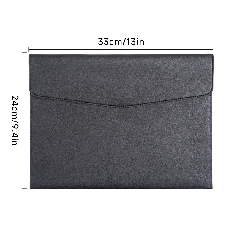 [휴대용 없음] 나파 패턴 서류가방 - 블랙