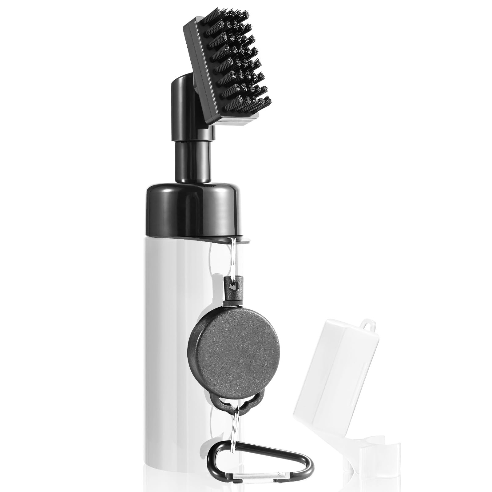 White—water spray brush