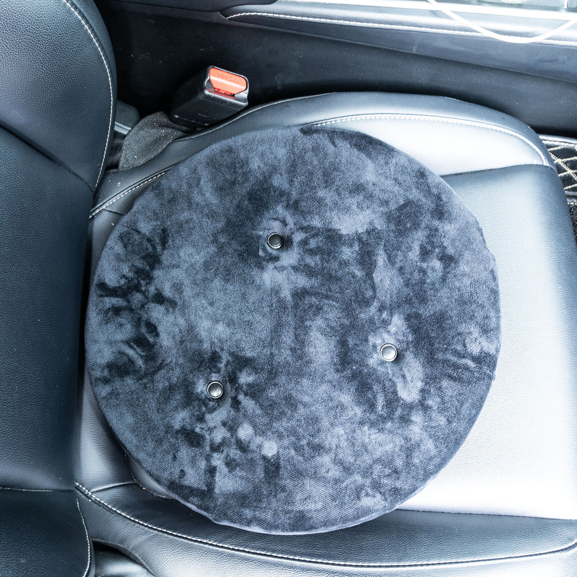 360 Degree Sponge Rotating Seat Cushion Home Office Stool Chair Cushion Thickened Non-Damping Car Rotating Cushion