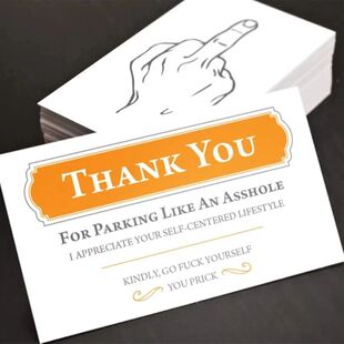 Fun Bad Parking Violation Stickers �`Ҏͣ܇���ѿ� ��ָ��