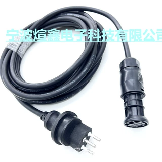 BC01光伏太阳能微型逆变器 瑞士IP55插头橡胶线H07RN-F光伏连接线