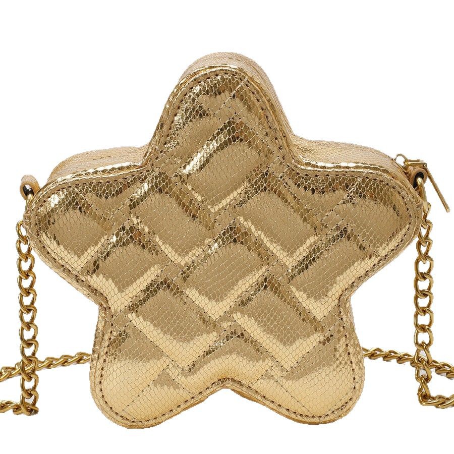 Pequeño bolso de cadena de rombos de fragancia para mujer 2025 nuevo bolso de mensajero de hombro de todo fósforo de moda bolso de estrella de personalidad de alta gama