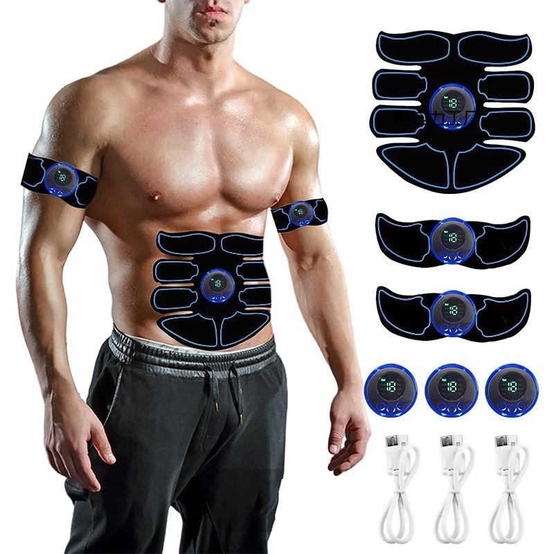 Lazy Man's Abdominal Muscle Patch Fitness Equipment Slimming Fitness Patch Heated Portable Small Home Business Trip