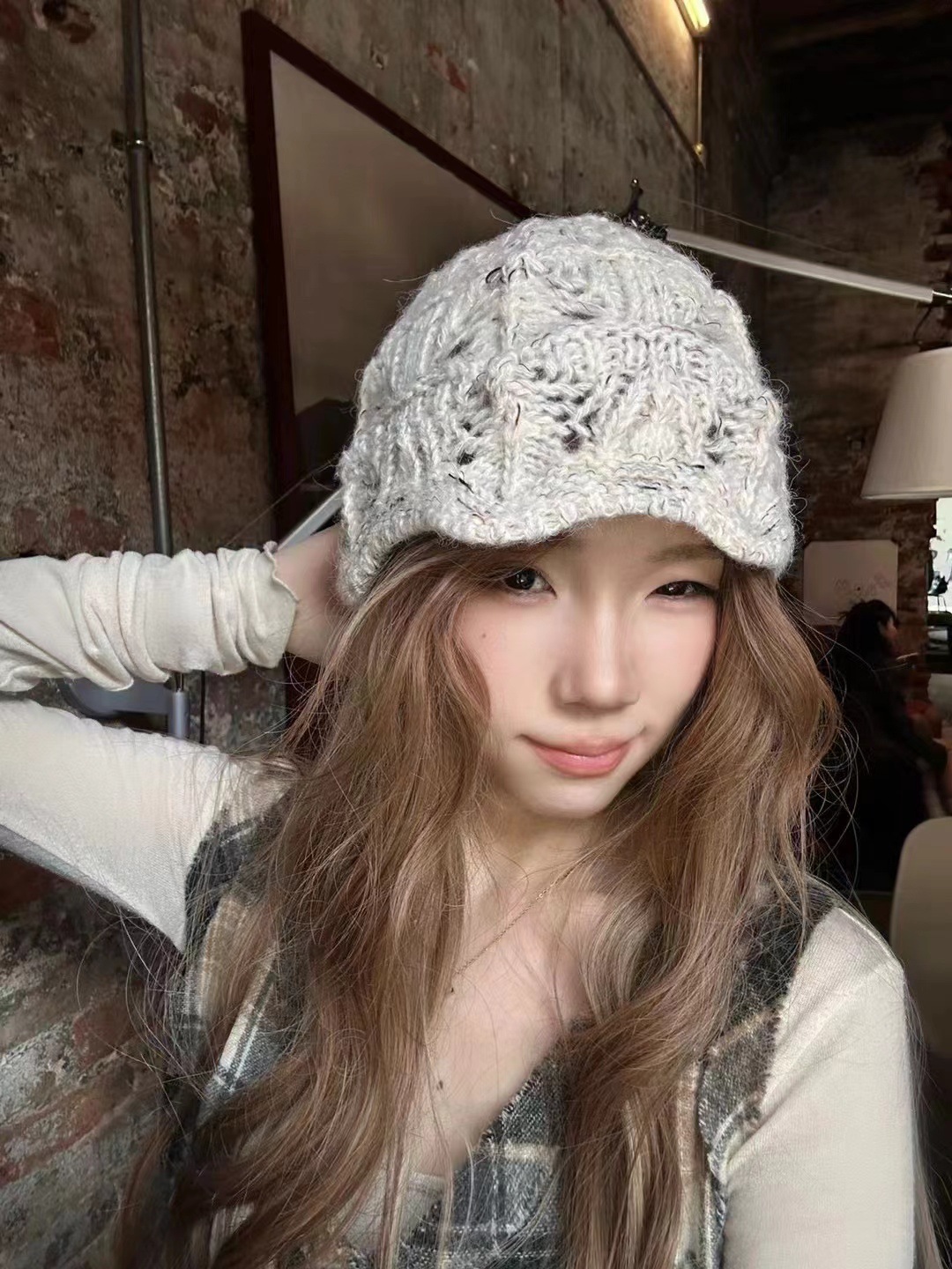 Early Autumn Temperament Style With Wool Yarn Hat Knitted For Warmth Niche Ins Retro Bucket Hat Toe Cap Basin Hat For Women_voghion.com