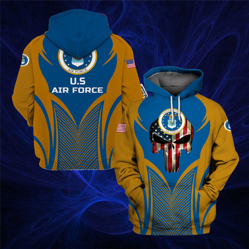 Foreign trade explosions history army uniform series with customizable fashion 3D printing sweater hoodie