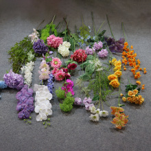 莫奈花园风仿真花造景绢花商场美陈道具拍照打卡橱窗摆设花路引花