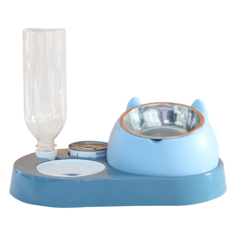 Gato tazón de cerámica tazón de alimentos protección cervical columna vertebral automática agua potable oblicua gato comida tazón de arroz tazón gatito agua potable anti-golpe